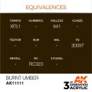 AK 3rd Burnt Umber 17ml