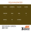 AK 3rd Brownish Green 17ml