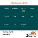 AK 3rd Turquoise 17ml