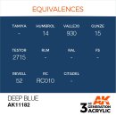 AK 3rd Deep Blue 17ml
