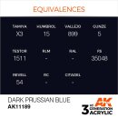 AK 3rd Dark Prussian Blue 17ml