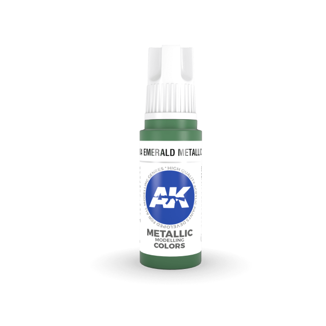 AK 3rd Emerald Metallic Green 17ml