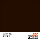 AK 3rd Sepia INK 17ml