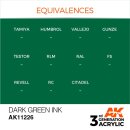 AK 3rd Dark Green INK 17ml