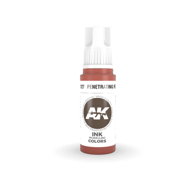 AK 3rd Penetrating Red INK 17ml