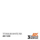 AK 3rd Titanium White INK 17ml