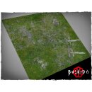 Game mat - Bushido Temple Ruins - 2 x 2  Mousepad