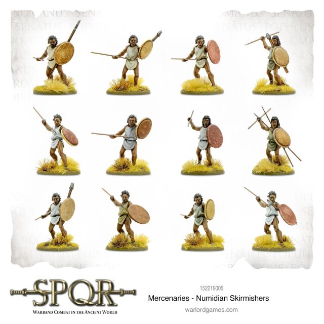 SPQR: Mercenaries - Numidian Skirmishers