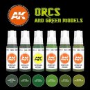 AK 3rd Gen: Orcs & Green Models Set (6x17mL)