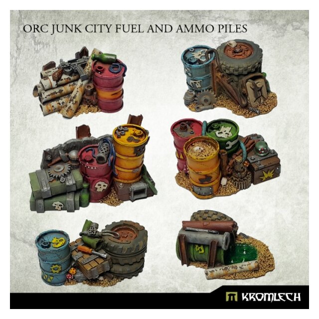 Orc Junk City Fuel and Ammo Piles