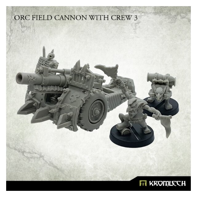 Orc Field Cannon with Crew 3