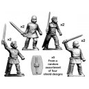 Unarmoured warriors with Swords