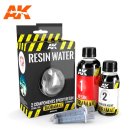 AK Resin Water 2 Components Epoxy Resin 375ml