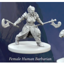 Fantasy Series 1: Female Human Barbarian