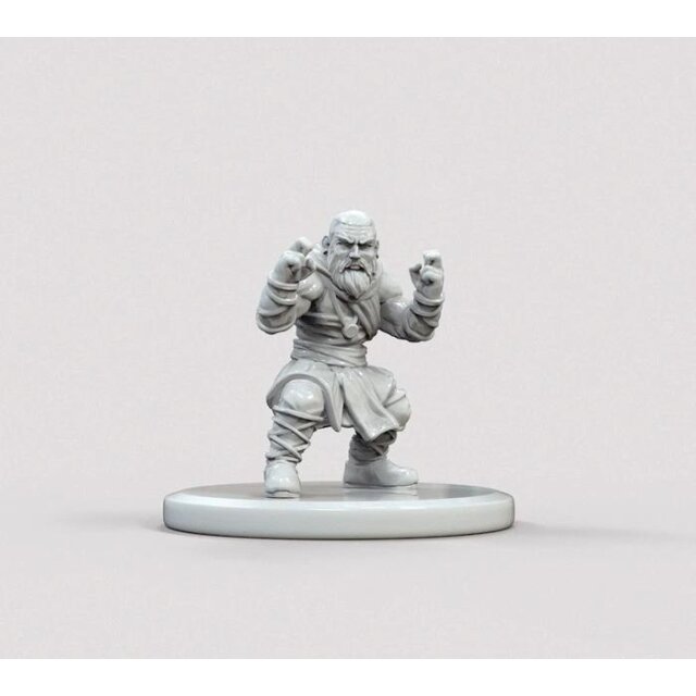 Fantasy Series 1: Male Dwarf Monk