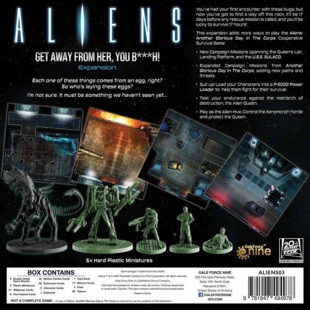 Aliens Expansion: Get Away From Her You B***H (EN)