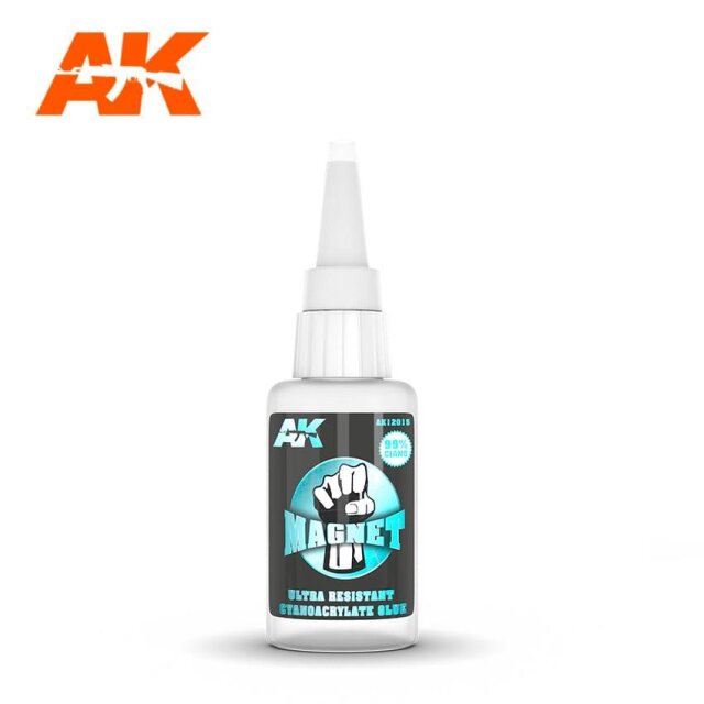 Ak-Interactive: Magnet Ultra Resistent Cyanocrylate Glue / Sekundenkleber