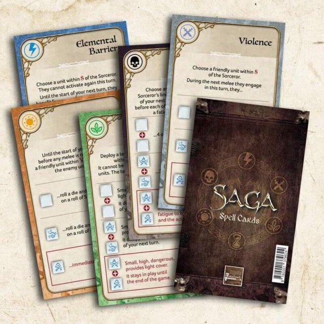 SAGA: Age of Magic Spell Cards EN