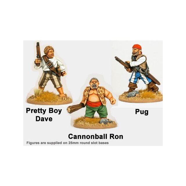 Wild Rovers - Pretty Boy Dave, Cannonball Ron, Pug (3)