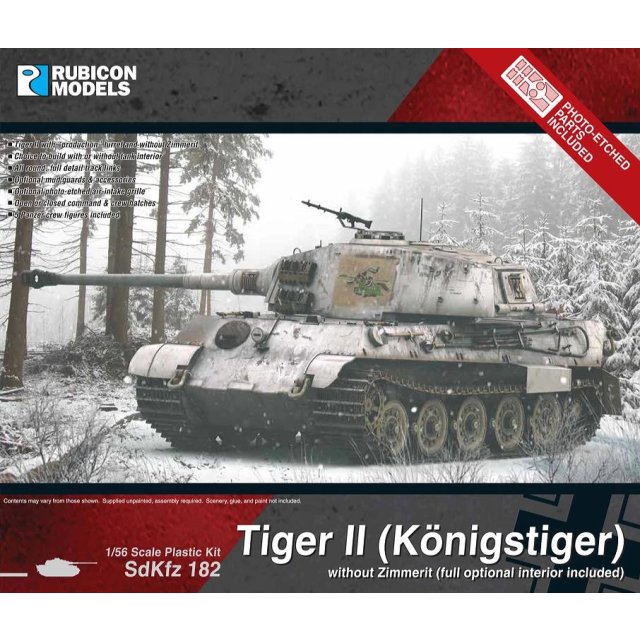 King Tiger without Zimmerit