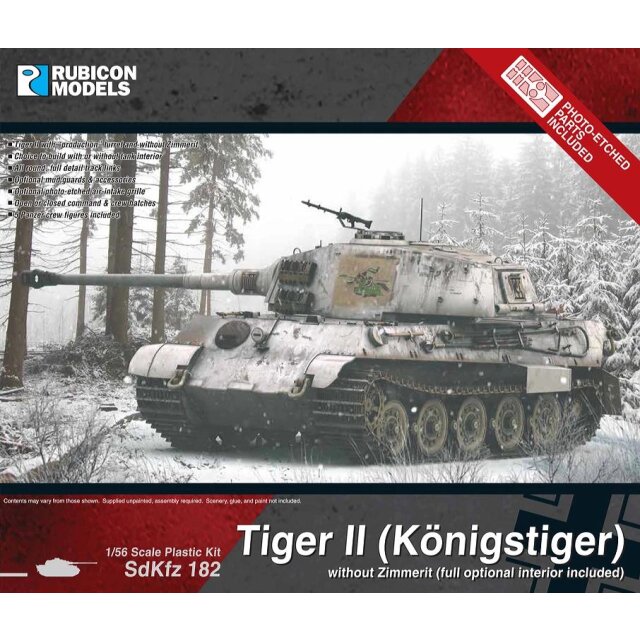 King Tiger without Zimmerit