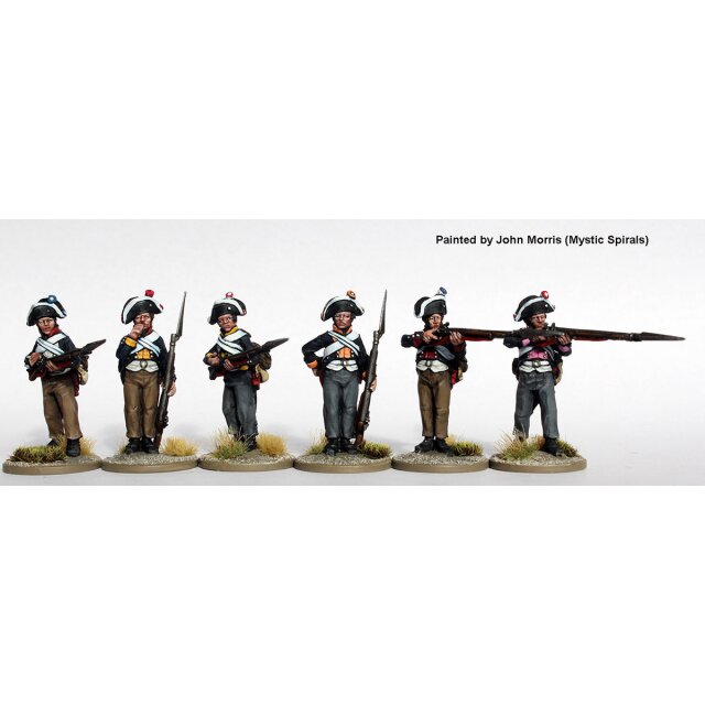 Musketeer firing line