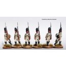 Grenadiers marching, campaign dress
