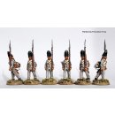 Grenadiers marching, campaign dress