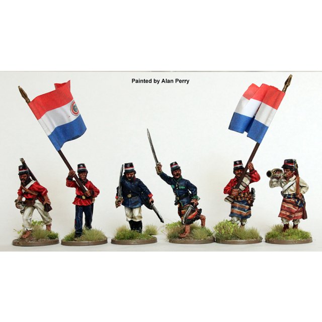 Paraguayan command advancing