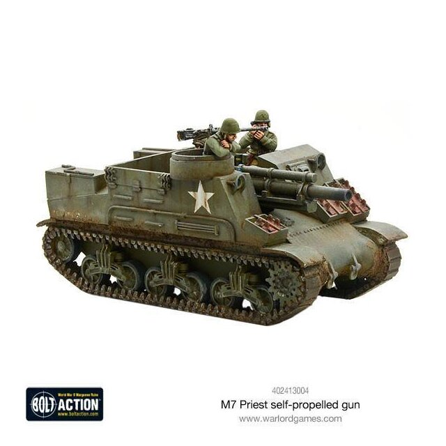 M7 Priest self-propelled gun