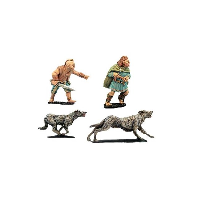 Packmaster and Hounds (2 men, 8 hounds)