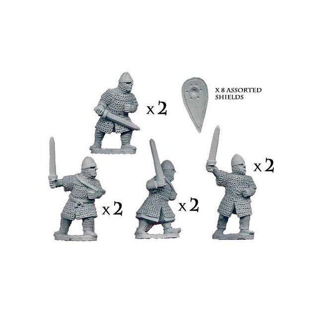 Dismounted Norman Knights with swords (8)