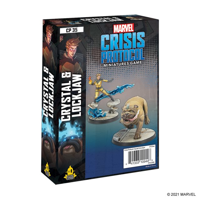 Marvel Crisis Protocol: Crystal & Lockjaw - EN