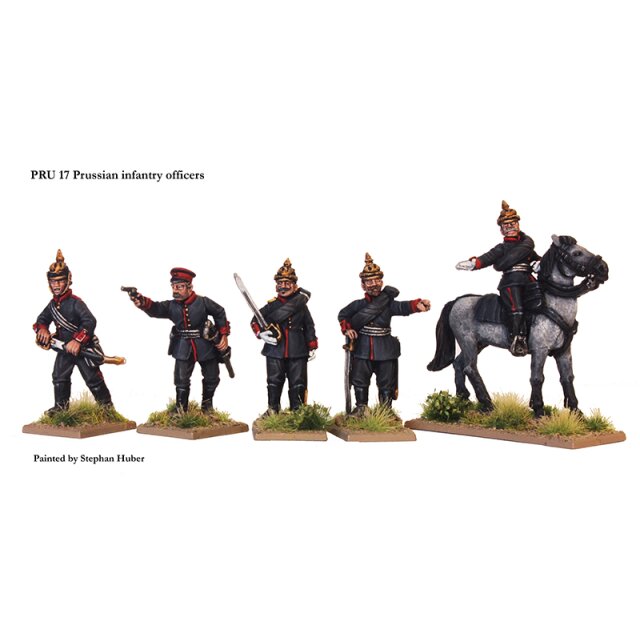 Prussian Infantry officers