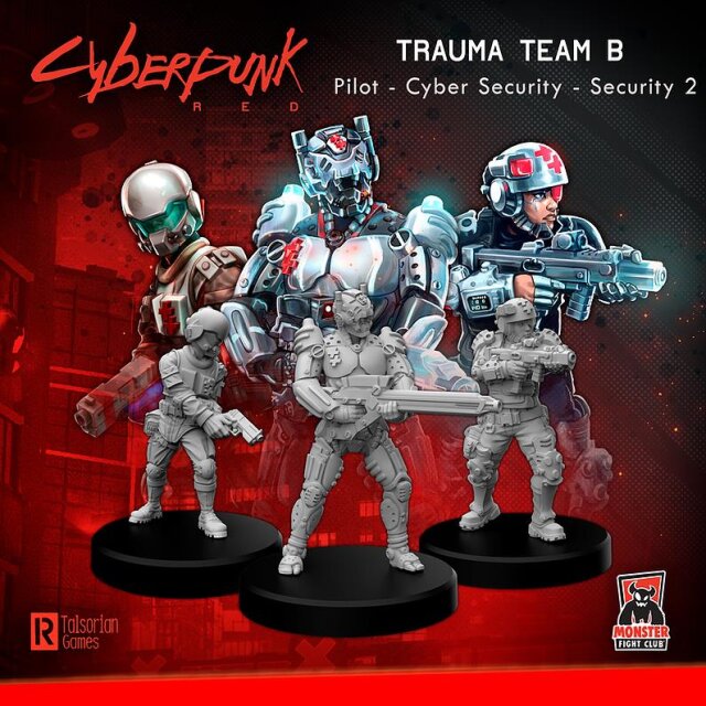 Cyberpunk RED - Trauma Team B