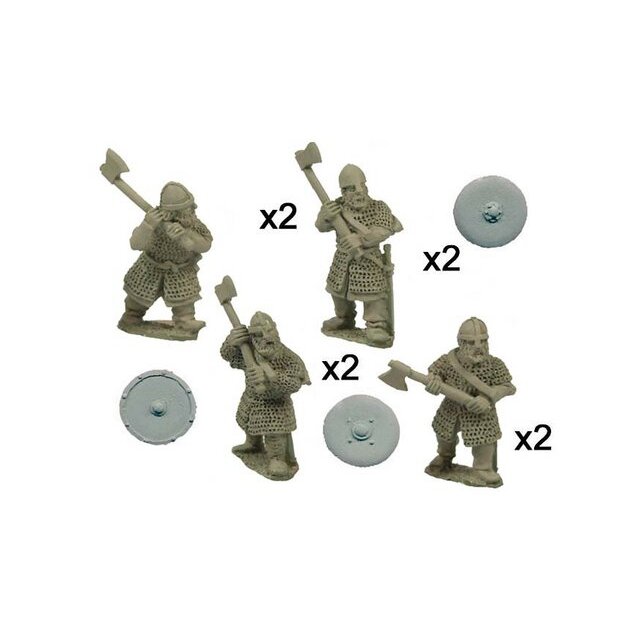 Saxon Huscarls with Axes(8)