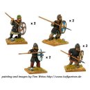 Saxon Thegns with Spears (8)