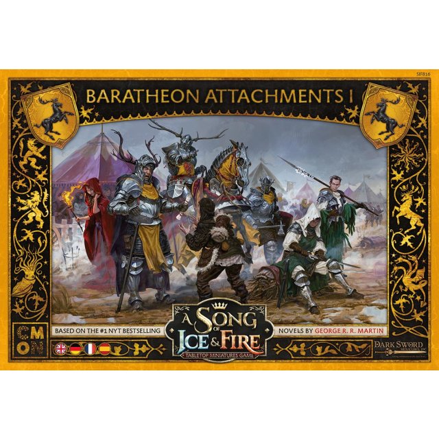 A Song of Ice & Fire - Baratheon Attachments #1 Erweiterung DE/EN/ES/FR