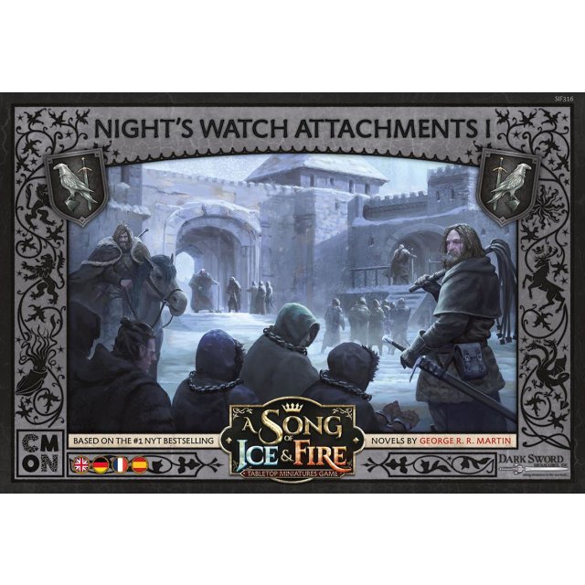 A Song of Ice & Fire - Nights Watch Attachments #1 Erweiterung DE/EN/ES/FR
