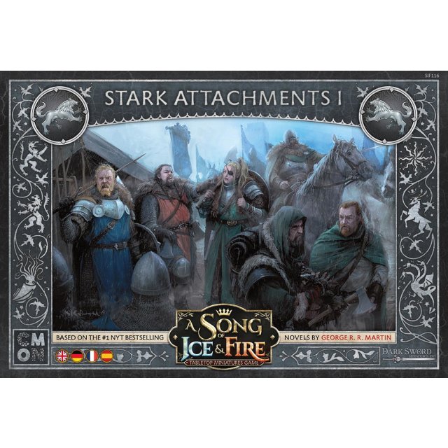 A Song of Ice & Fire - Stark Attachments #1 Erweiterung DE/EN/ES/FR