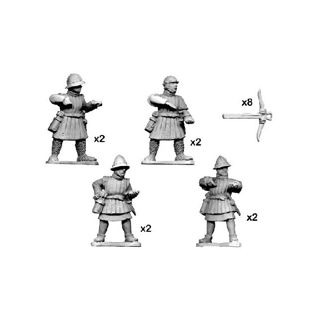 Armoured crossbowmen