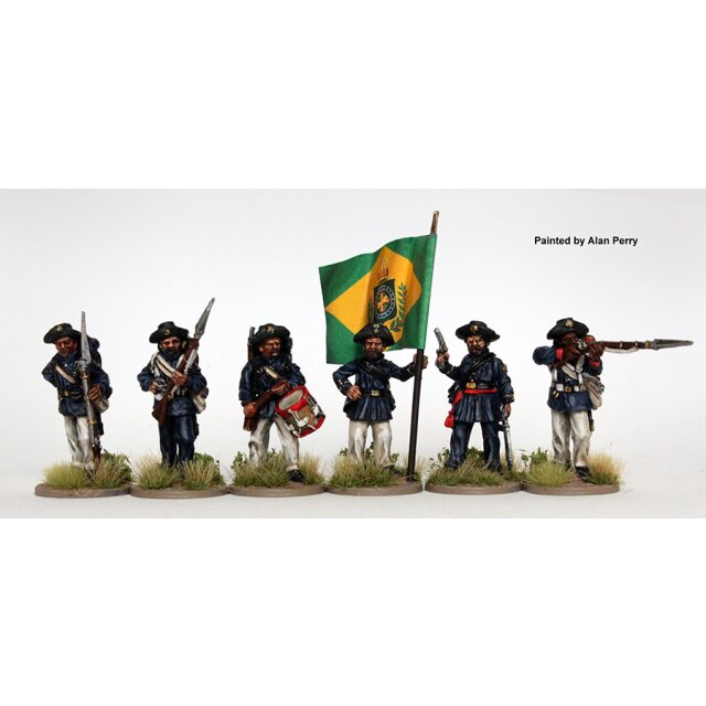 Brazilian Volunteers of Patria command standing