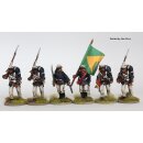 Brazilian Fusilier command advancing