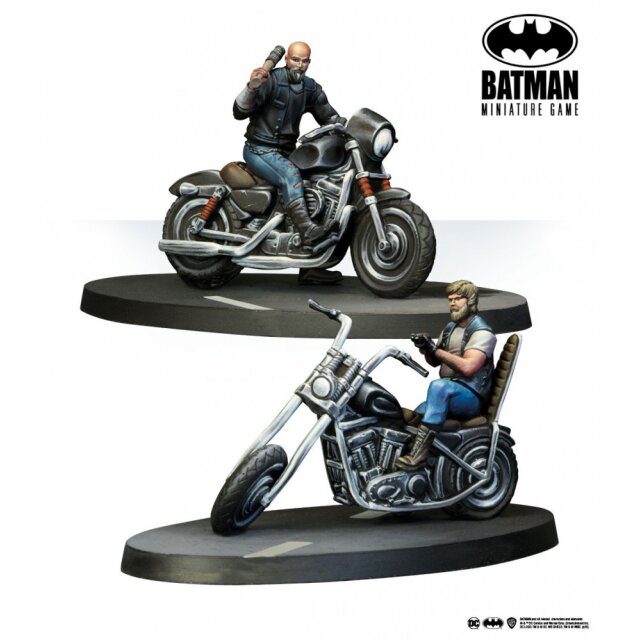 Batman Miniature Game:Street Demonz Bikers