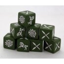 SAGA Barbarian Dice - Gauls / Iberians / Numidians (8)