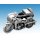 French Motorcycle and Sidecar Gnome et Rhône AX2 Motorcycle and