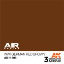 WWI German Red Brown