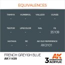 French Greyish Blue