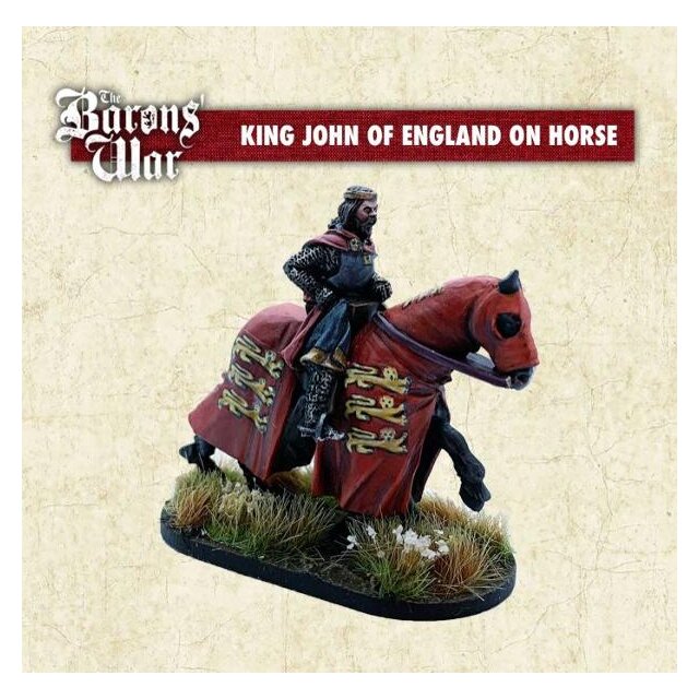 King John of England on Horse