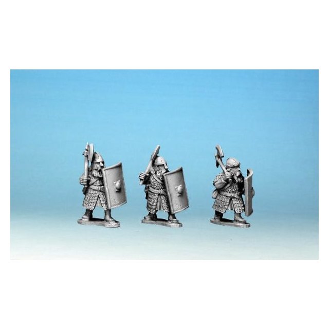 Dwarf Warriors with hand Weapons & Shields